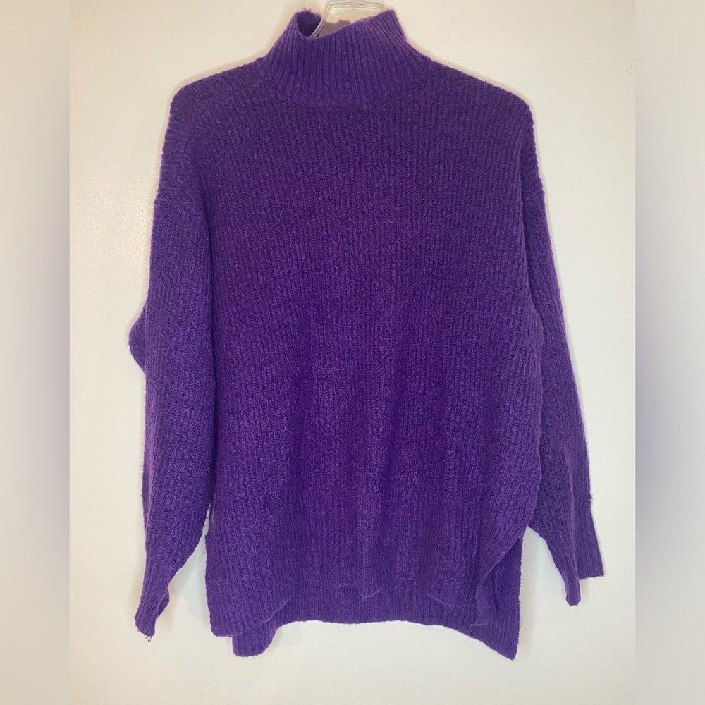Oversized Purple Sweater